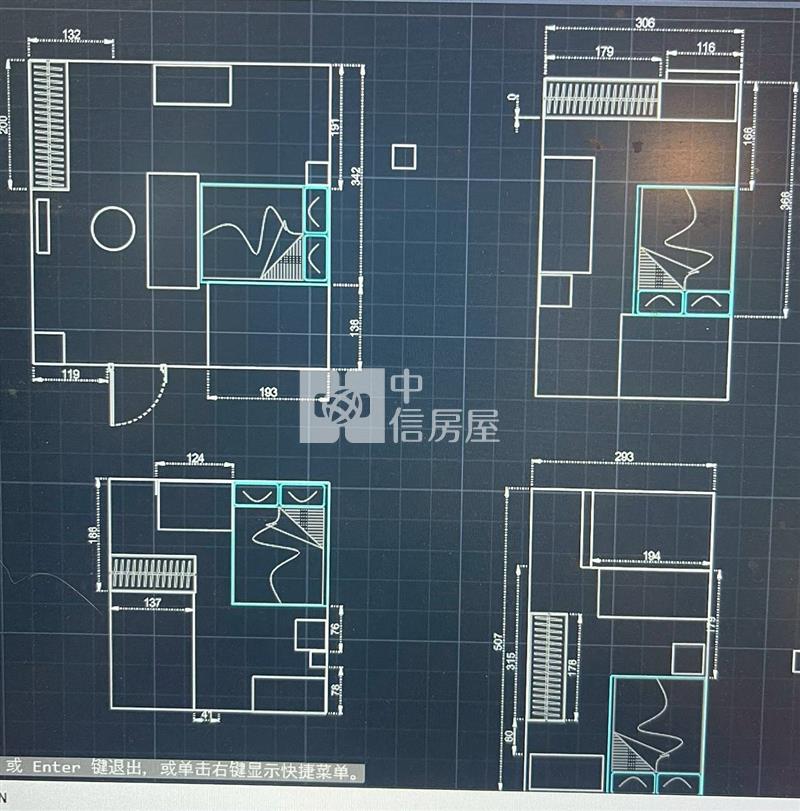 中壢站前.中原高投報全新裝潢四套房房屋室內格局與周邊環境