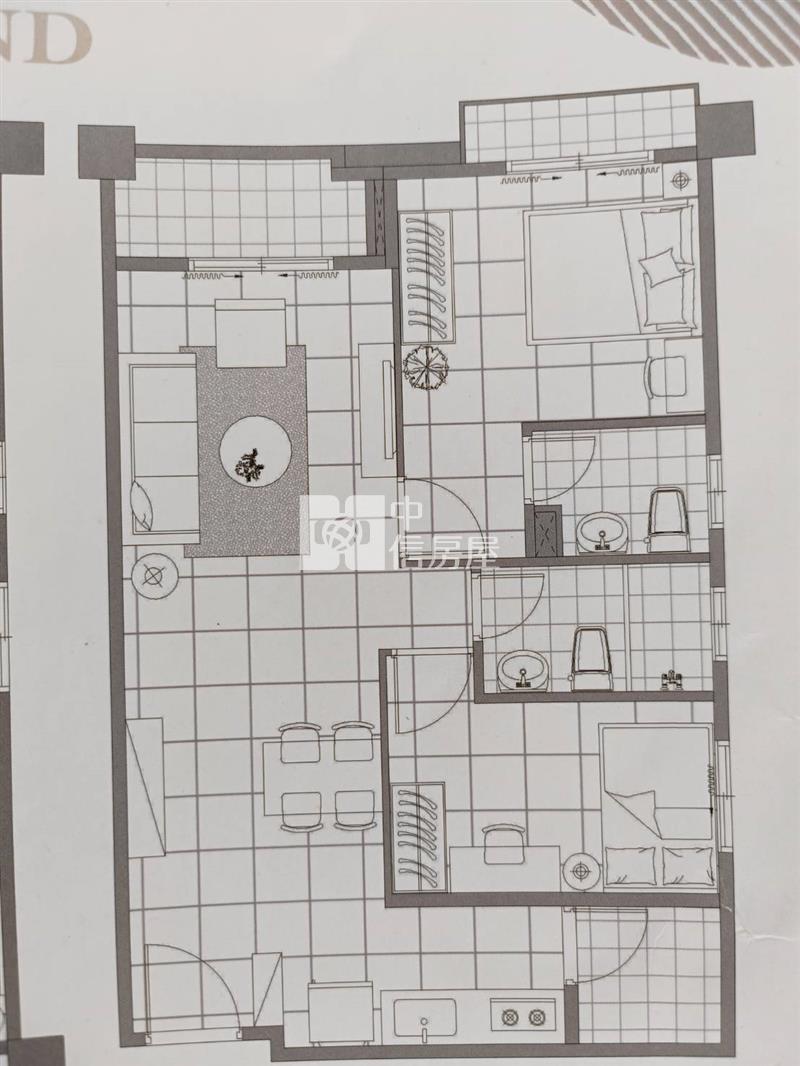 觀音樹林國小兩房兩衛房屋室內格局與周邊環境