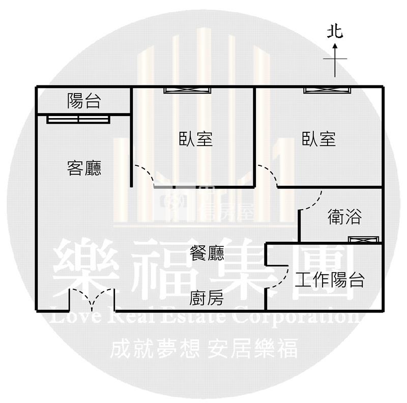勝美樹廈質感社區兩房平車戶房屋室內格局與周邊環境
