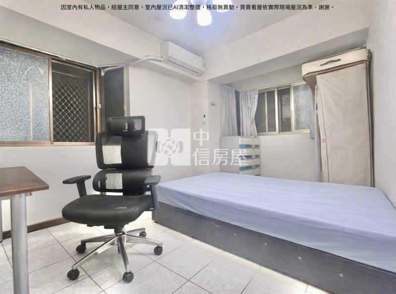 中興益民商圈雙衛浴開窗3+1房+車位房屋室內格局與周邊環境