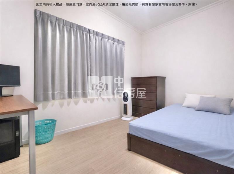 中興益民商圈雙衛浴開窗3+1房+車位房屋室內格局與周邊環境