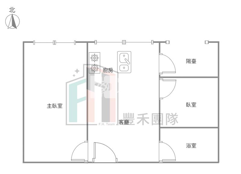 【豐禾】(專)台南安平愛琴海景觀兩房車房屋室內格局與周邊環境