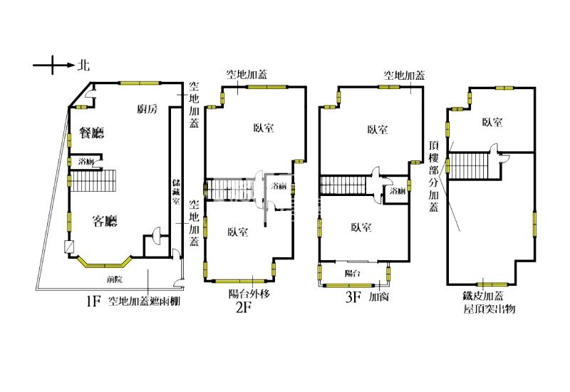 美術館大地坪花園別墅房屋室內格局與周邊環境