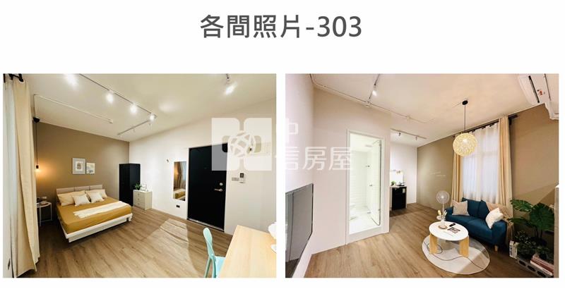 園區全新整理3投套房屋室內格局與周邊環境