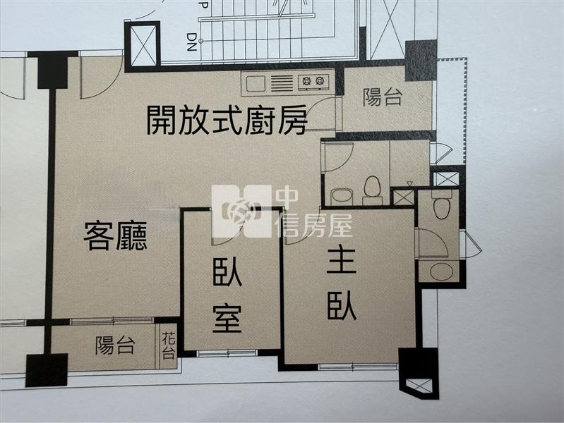【新世紀】A18新大代代木二房車房屋室內格局與周邊環境