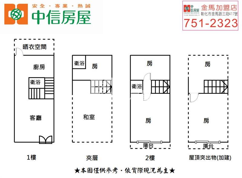 正秀傳美透天房屋室內格局與周邊環境