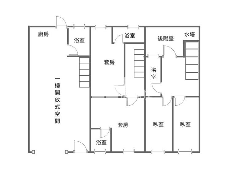 楊梅高榮國小翻新透天房屋室內格局與周邊環境