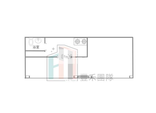 【豐禾】必富邑龍山國小學區面寬三角店面房屋室內格局與周邊環境
