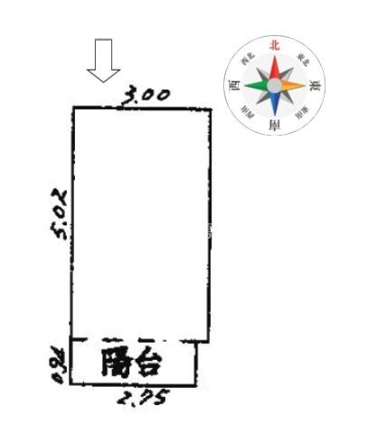 雙橡園漂亮收租套房房屋室內格局與周邊環境