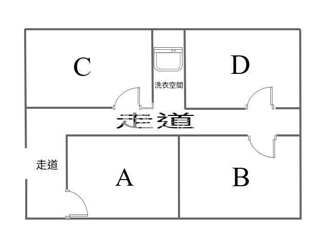 近中壢體育園區收租4套房房屋室內格局與周邊環境