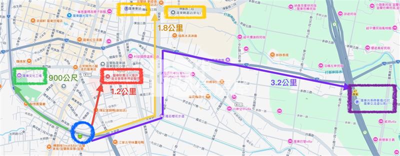 義成商圈旁收租店住房屋室內格局與周邊環境