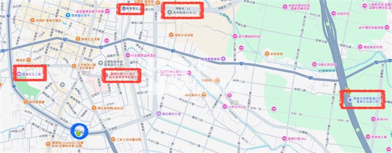 義成商圈旁收租店住房屋室內格局與周邊環境