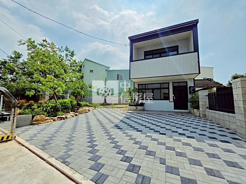 潭子全新鋼骨庭院透天房屋室內格局與周邊環境