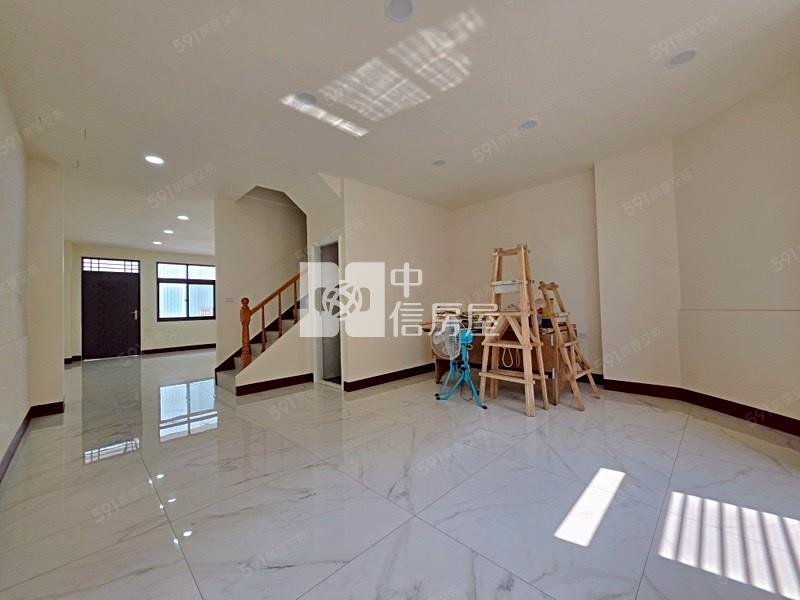 潭子全新鋼骨庭院透天房屋室內格局與周邊環境