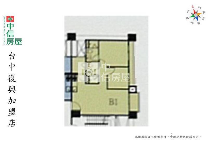 (泓瑞綠雅圖)樹孝商圈2房2衛平車美屋房屋室內格局與周邊環境