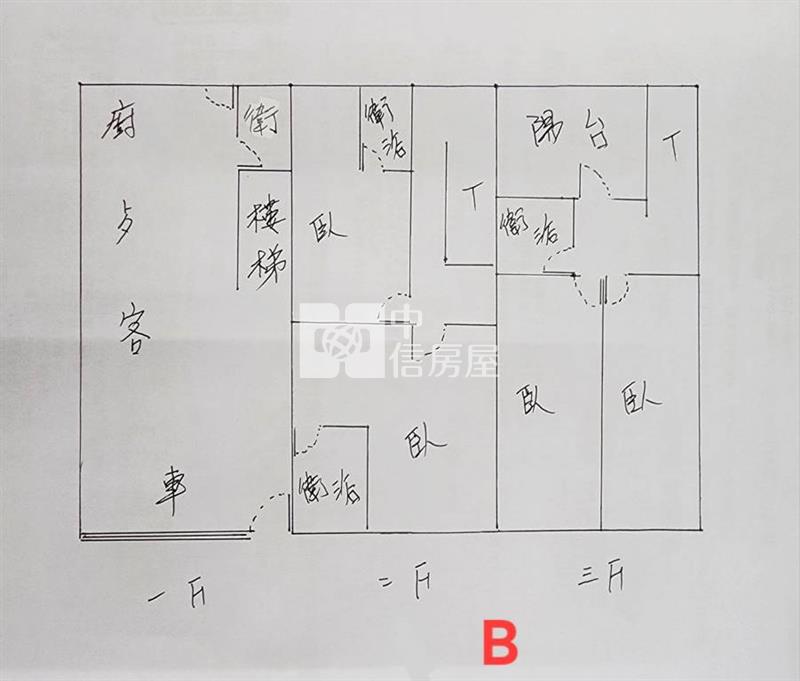【新世紀】楊梅幼獅路高榮國小整新美透天B房屋室內格局與周邊環境