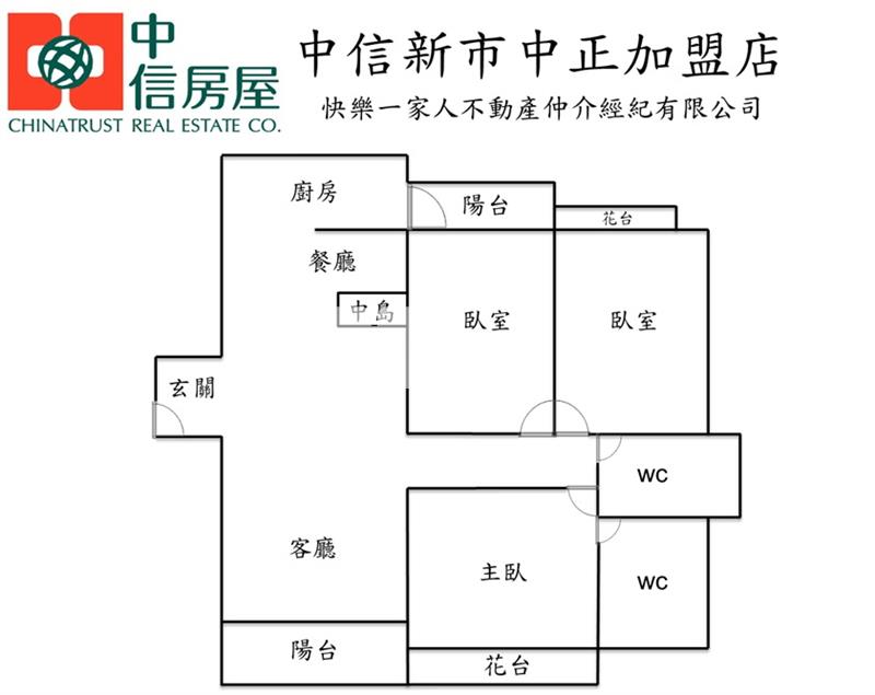 善化太子Win2稀有三房平車/中樓層景觀宅房屋室內格局與周邊環境
