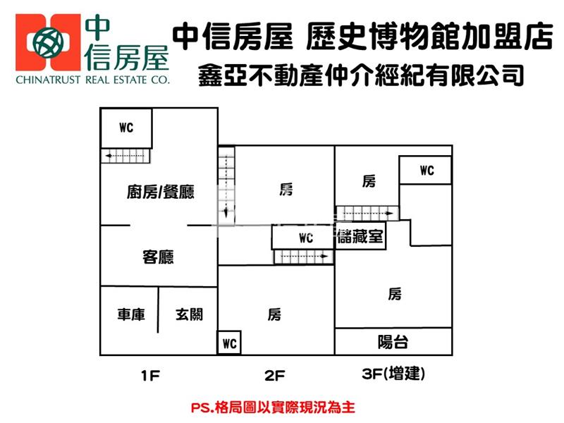 永康區大橋國中旁超美整新車墅房屋室內格局與周邊環境