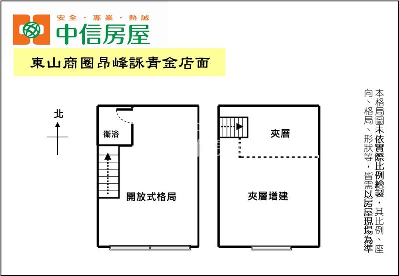 東山商圈昂峰詠青金店面房屋室內格局與周邊環境