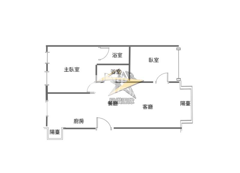 【星鑽】近SOGO忠福商圈全新裝潢2房房屋室內格局與周邊環境