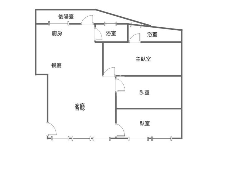 平鎮高中3F雙衛浴美寓房屋室內格局與周邊環境