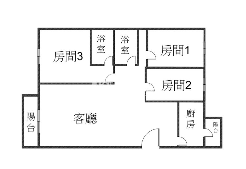 專任未來平鎮車站景觀三房車房屋室內格局與周邊環境
