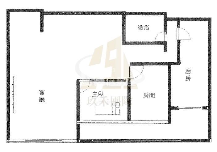 【玖禾】大園喜來登飯店旁精緻兩房房屋室內格局與周邊環境