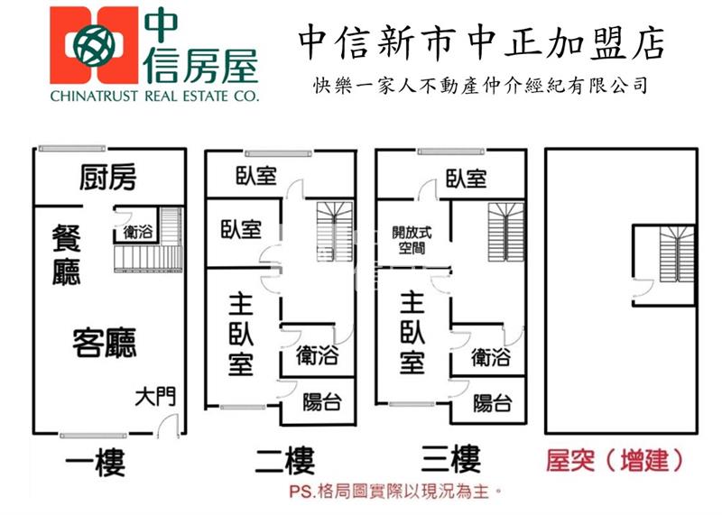 善化市中心五房傳統透天房屋室內格局與周邊環境