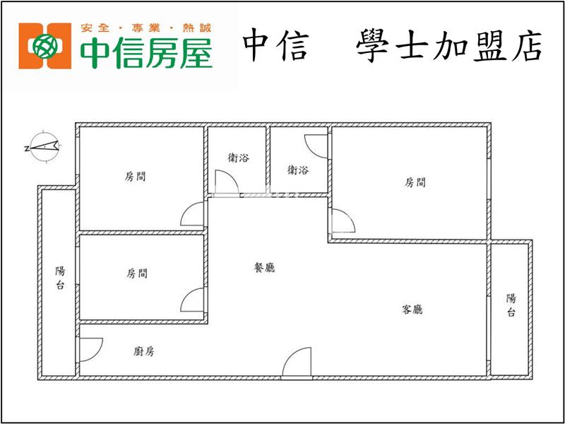 獨家★三房平車社區最美戶型★捷運雙鐵共構宅房屋室內格局與周邊環境