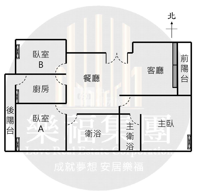 一中LaLaport百貨圈三房美寓房屋室內格局與周邊環境