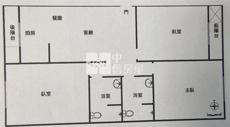獅子林商圈低樓層2樓公寓房屋室內格局與周邊環境