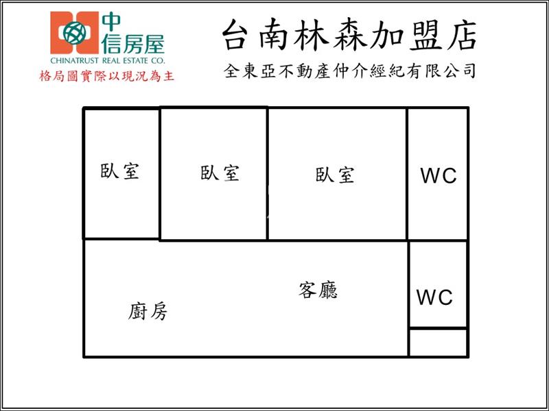 復國四季華廈3房明亮有車位房屋室內格局與周邊環境
