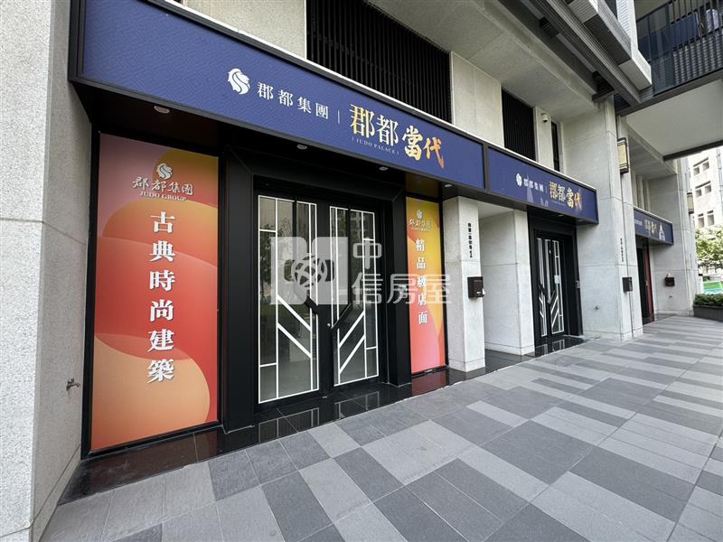 高醫旁超稀有鑽石金店面-郡都當代 S17房屋室內格局與周邊環境
