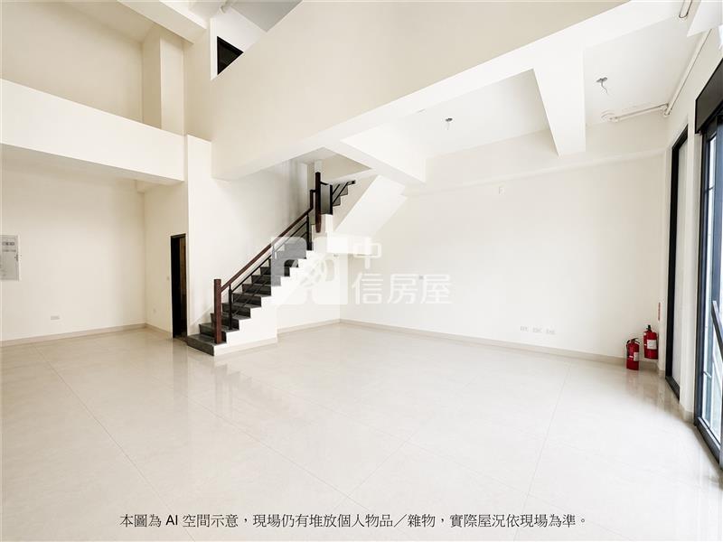 高醫旁超稀有鑽石金店面-郡都當代 S17房屋室內格局與周邊環境