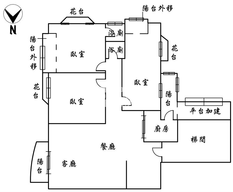 五期忠明翠堤景觀河畔3房平車房屋室內格局與周邊環境
