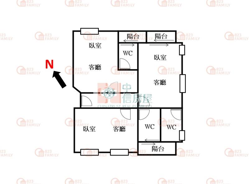 中科厚禮+1三套包租公房屋室內格局與周邊環境