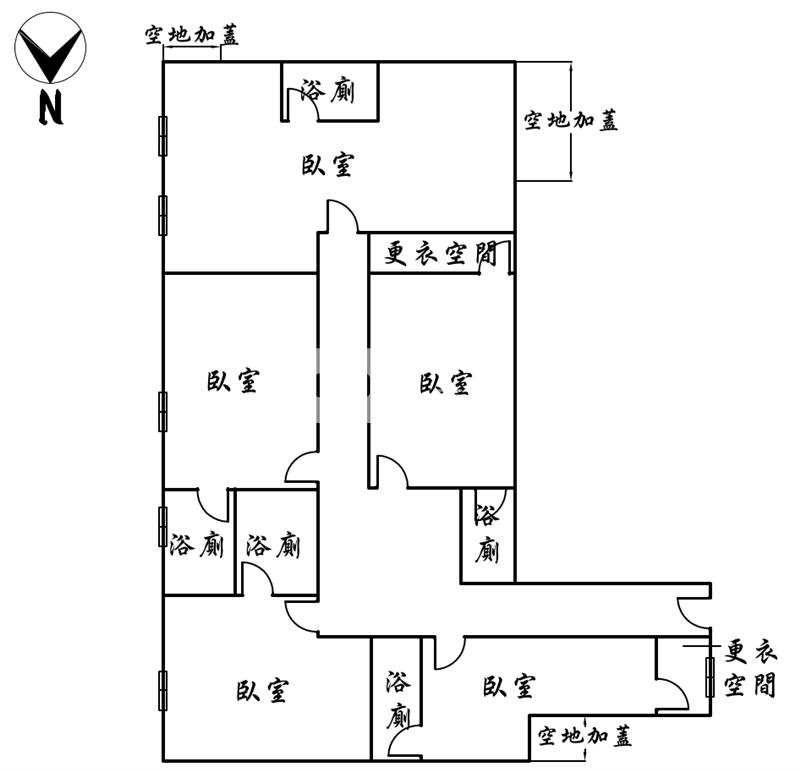 五權國中收租金雞母房屋室內格局與周邊環境
