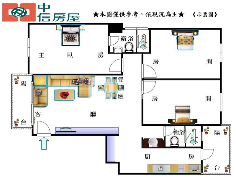 B-52輕井澤NO8房屋室內格局與周邊環境