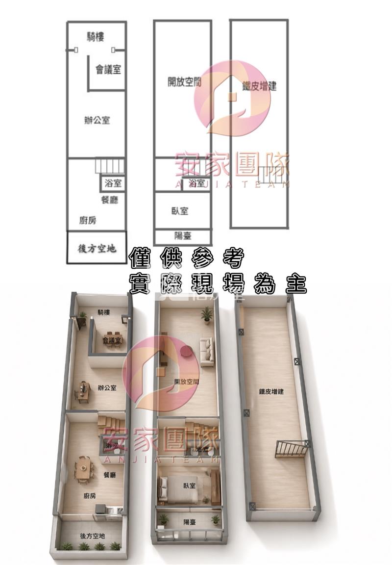 【安家】育達商圈大地坪透天房屋室內格局與周邊環境