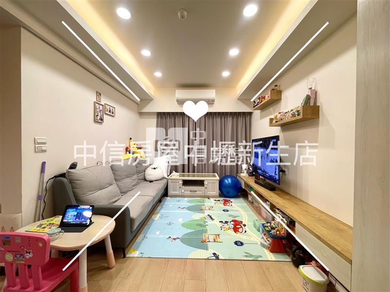 中壢交流道文化國小美2房+平車房屋室內格局與周邊環境