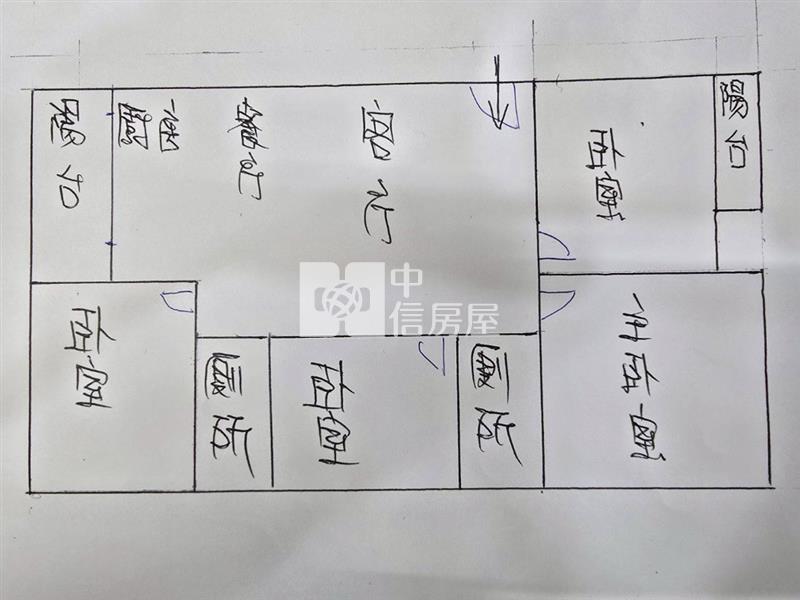 平鎮車站景觀大四房車房屋室內格局與周邊環境