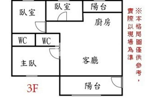 前鎮班超稀有低總價三房房屋室內格局與周邊環境