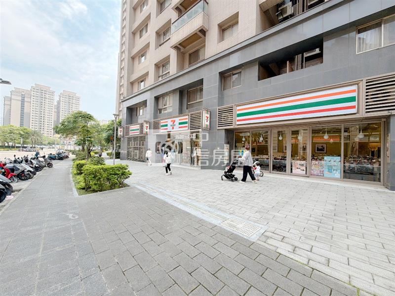 皇翔歡喜城｜7-11大面寬店王房屋室內格局與周邊環境