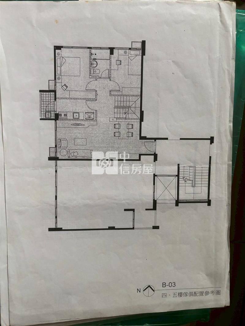 祥安國小4+5樓美住家房屋室內格局與周邊環境
