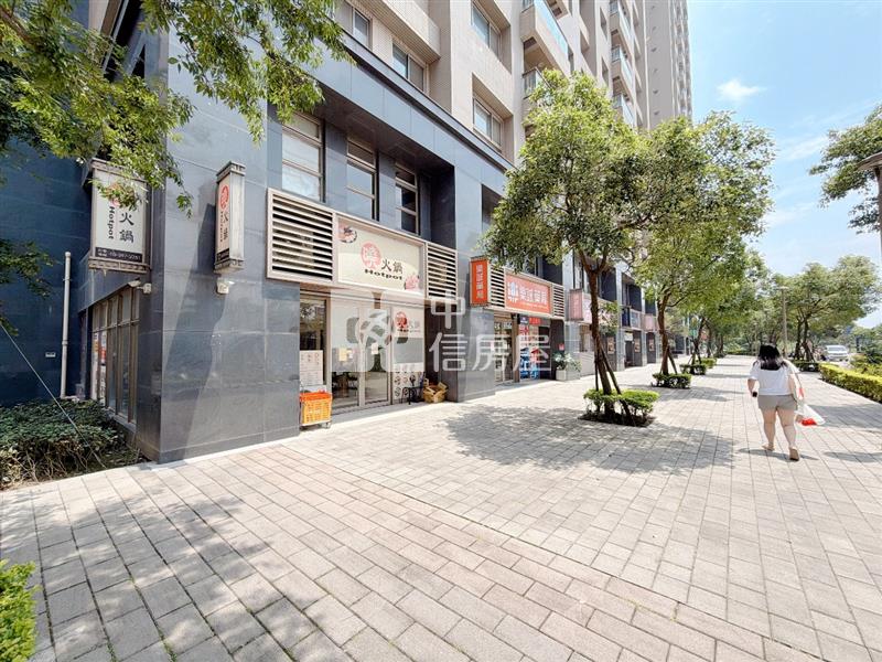 皇翔歡喜城｜三角窗精品店面房屋室內格局與周邊環境