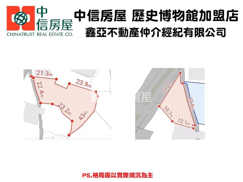 白河區南寮地靈人傑臨路農建地房屋室內格局與周邊環境