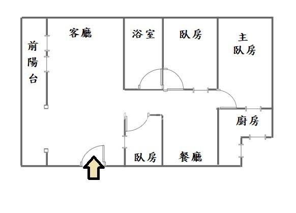 七堵崇孝低樓層公寓房屋室內格局與周邊環境