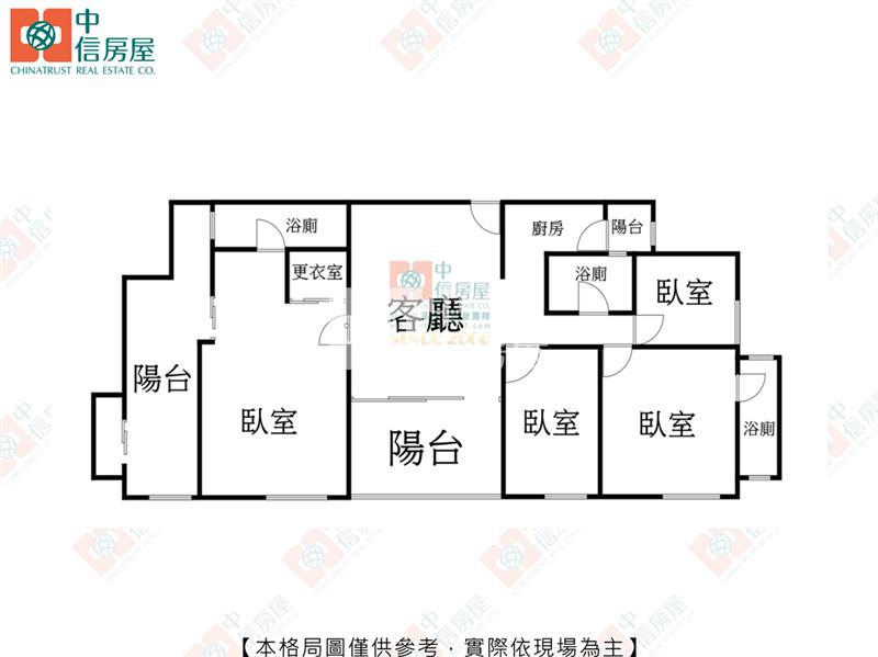 大魯閣景觀4房雙平車房屋室內格局與周邊環境