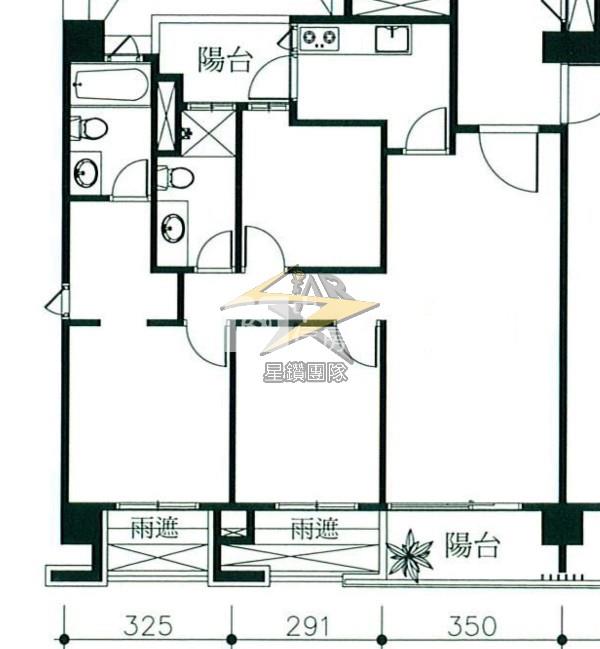 【星鑽】(專委)海華國際星鑽百萬裝潢景觀3房車房屋室內格局與周邊環境