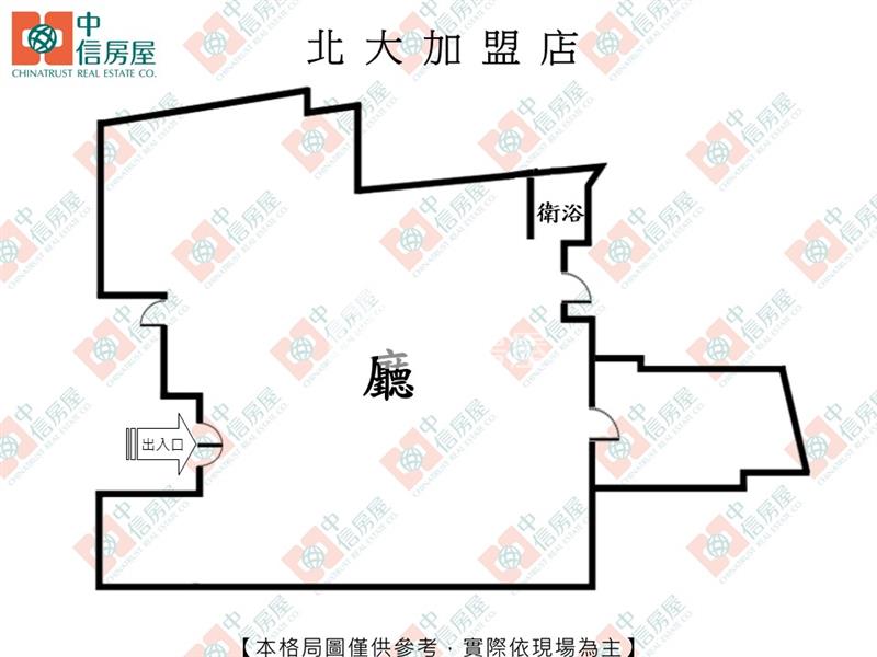大遠百大辦公室雙車房屋室內格局與周邊環境
